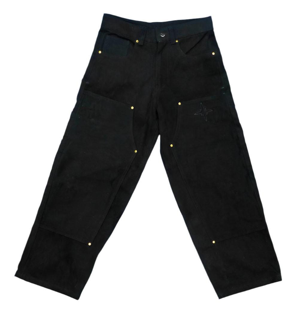 Black Double Knee Carpenter