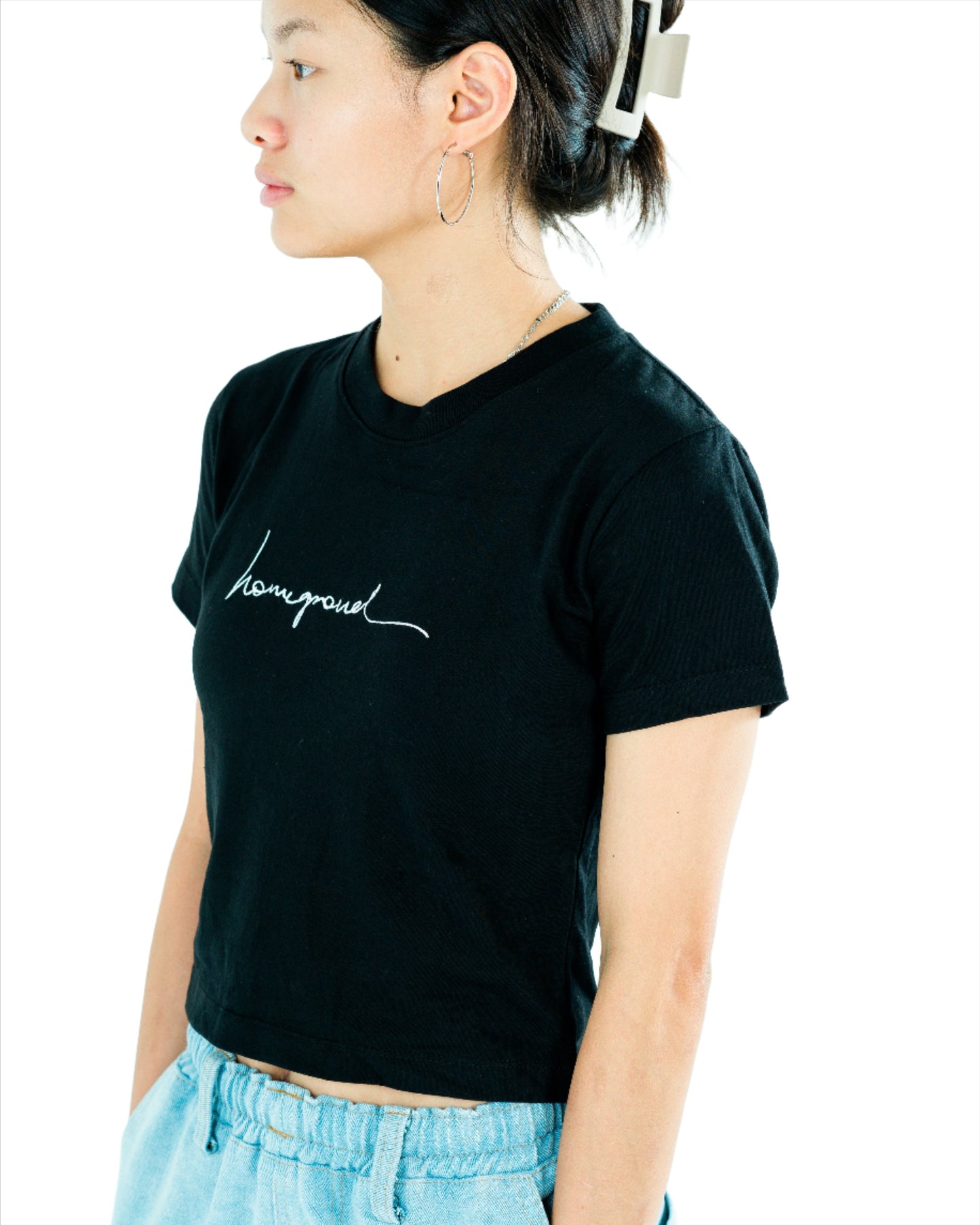 “001” Signature crop top